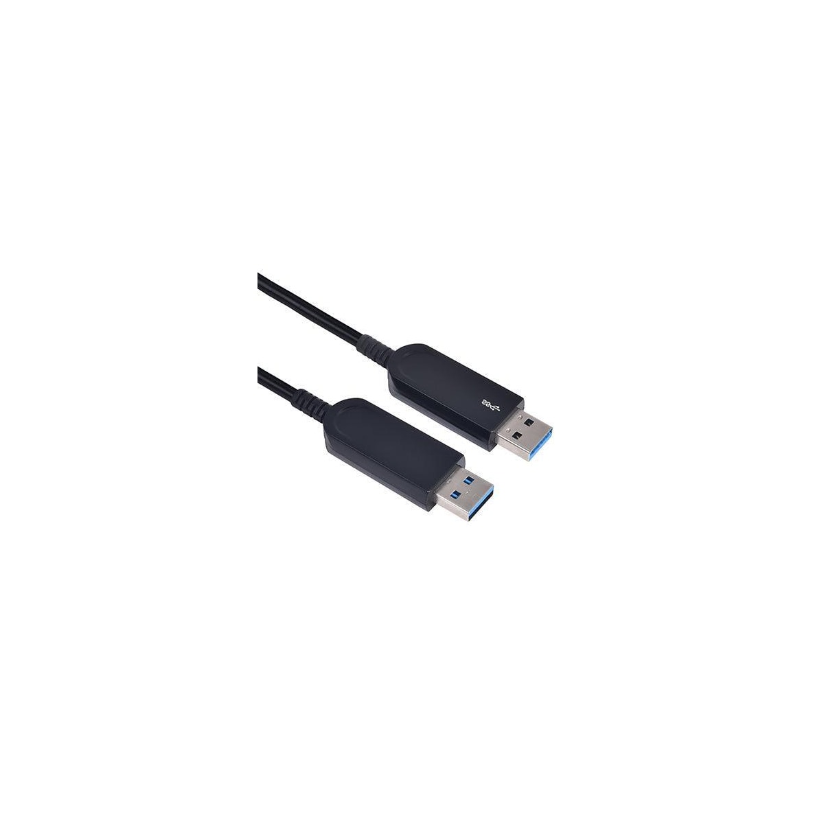 NÖRDIC 5m Active AOC 10Gbps Fiberkabel USB-A 3.1 til USB-A 3.1