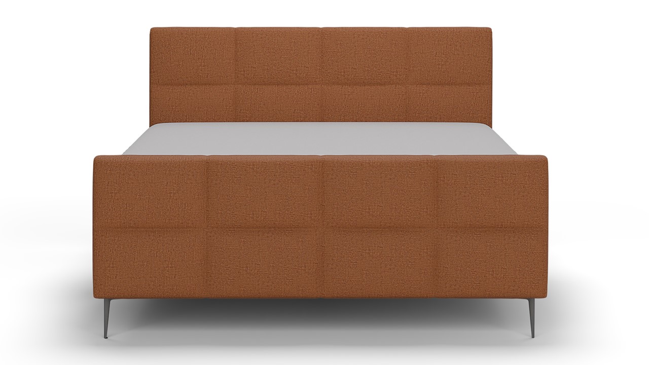 Boxspring Crystal - Soft touch terracotta