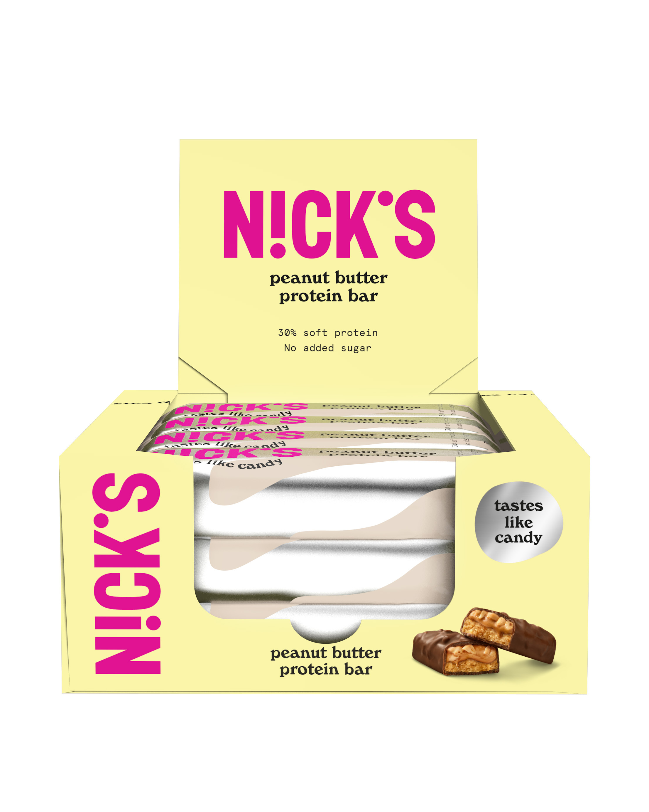 Nick's Protein Peanut Butter 12x50g