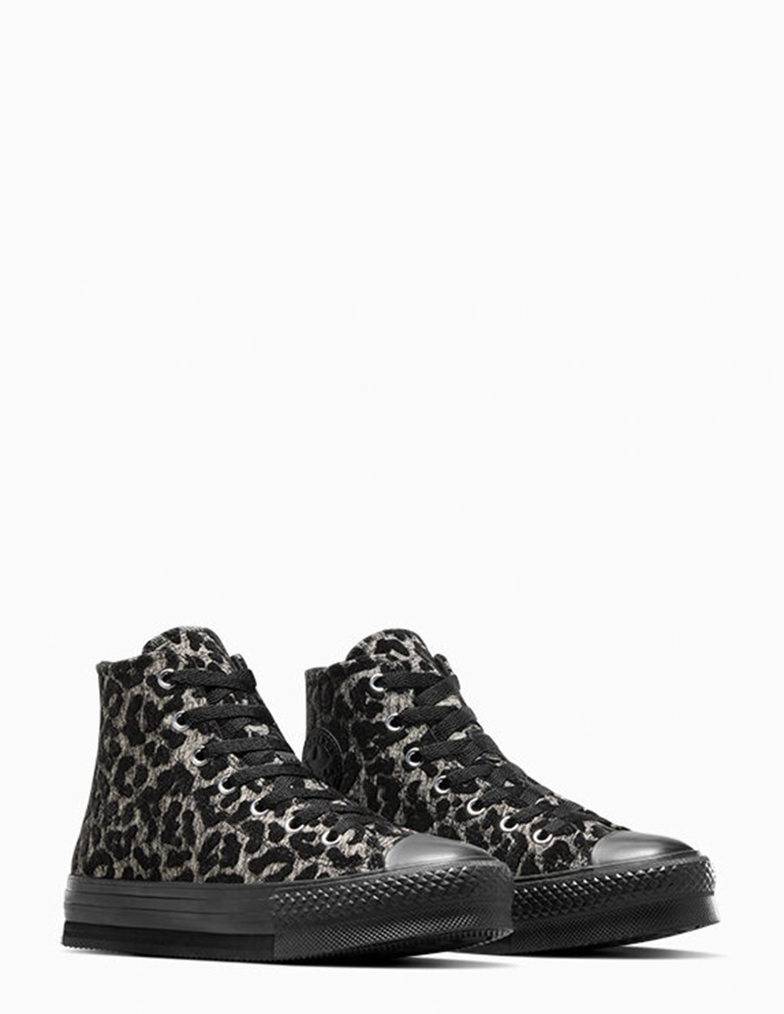 converse Sneakers Femme Montante Ctas Eva Lift Hi Light Fawn/Black/Black