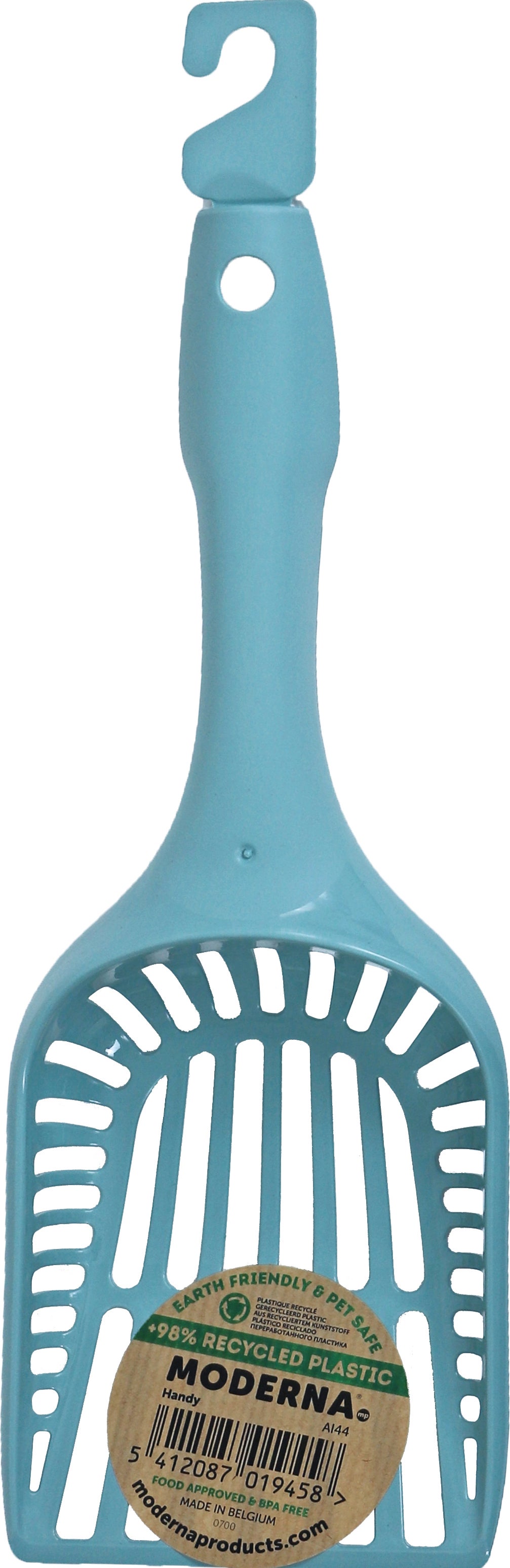 Moderna kattenbakschep Handy blauw 10 x 4 x 30,5 cm