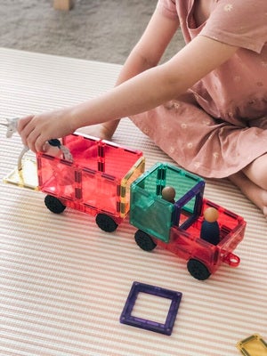 Connetix Magnetiske Byggeklosser Rainbow Motion Pack 24 Deler