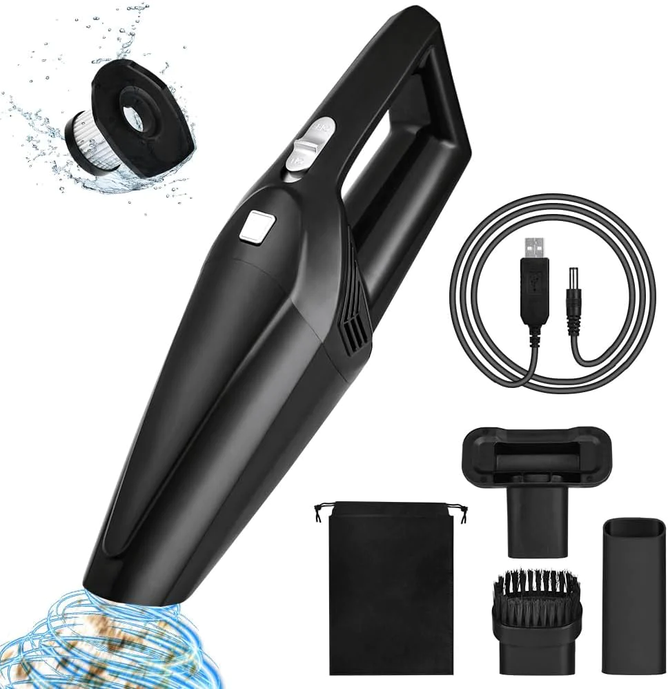 Aspirateur de Table sans Fil Rechargeable 8500PA noir Vendos85