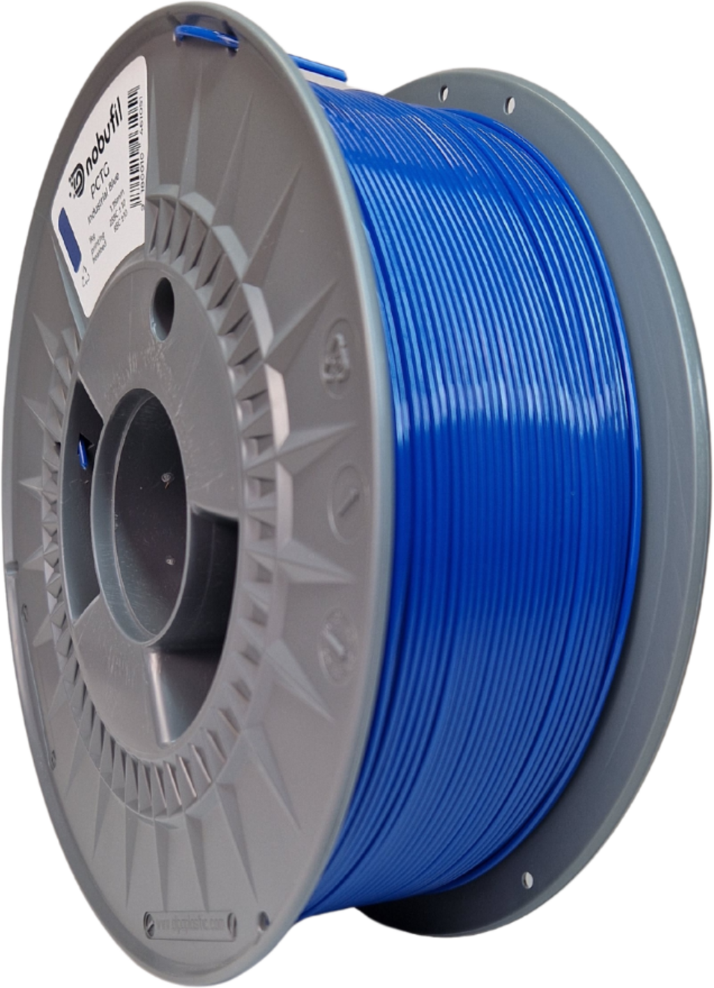 Nobufil  PCTG Industrial Blue, 1,75 mm / 1000 g    Schlagfestes PCTG Filament aus recycelten Kunststoffen