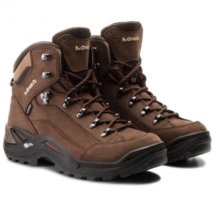 LOWA 310945 4285 RENEGADE GTX MID Wandelschoenen BRAUN-DARK