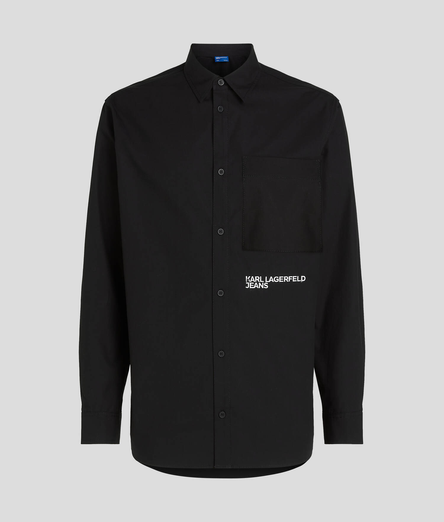 CHEMISE KLJ COUPE DROITE CLASSIQUE - Noir