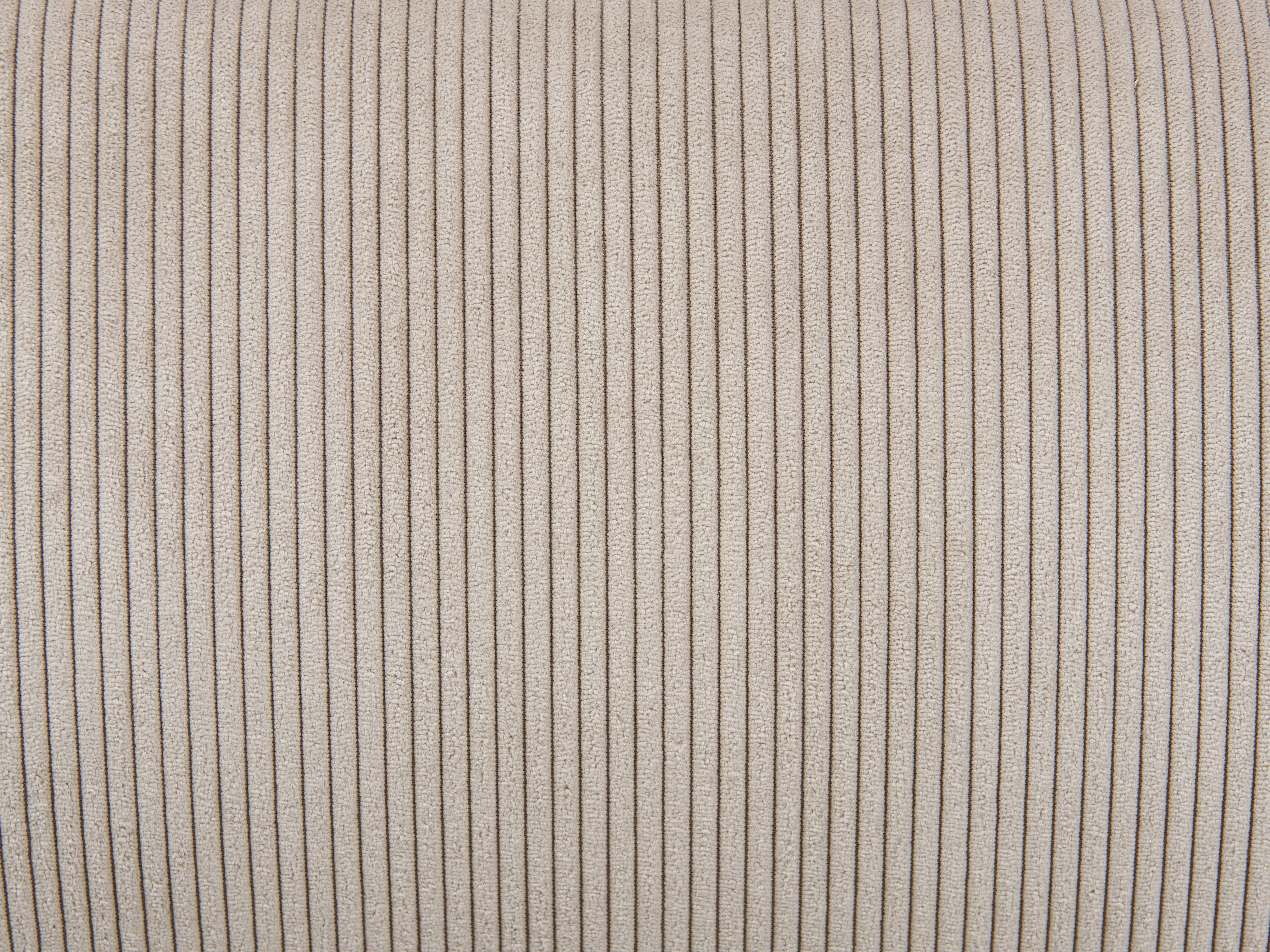 Waterbed Corduroy VINAY 180 x 200 cm Taupe