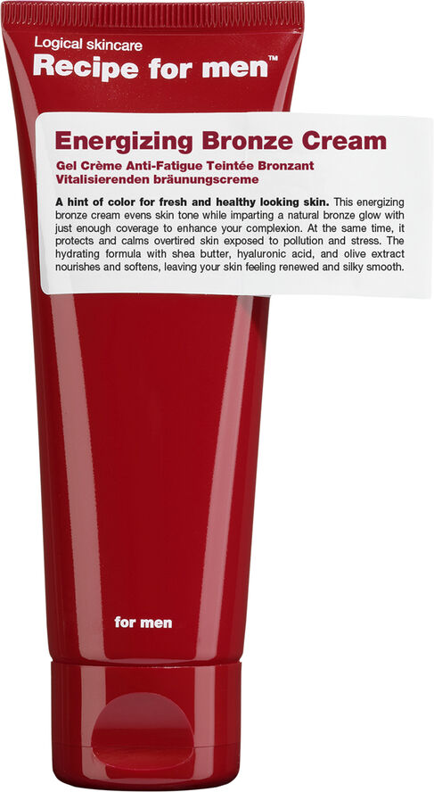 Receipe For Men ENERGIZING BRONZE CREAM