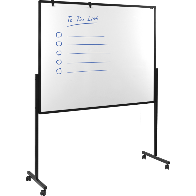 Tableau multi-usages XL PREMIUM - Tableau blanc / Feutrine bleu - Legamaster