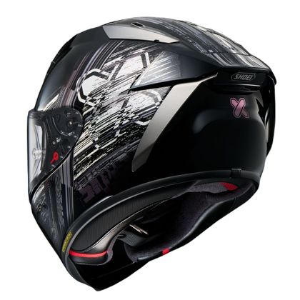 Casque Shoei X-SPR PRO - CROSS LOGO - Noir / Blanc