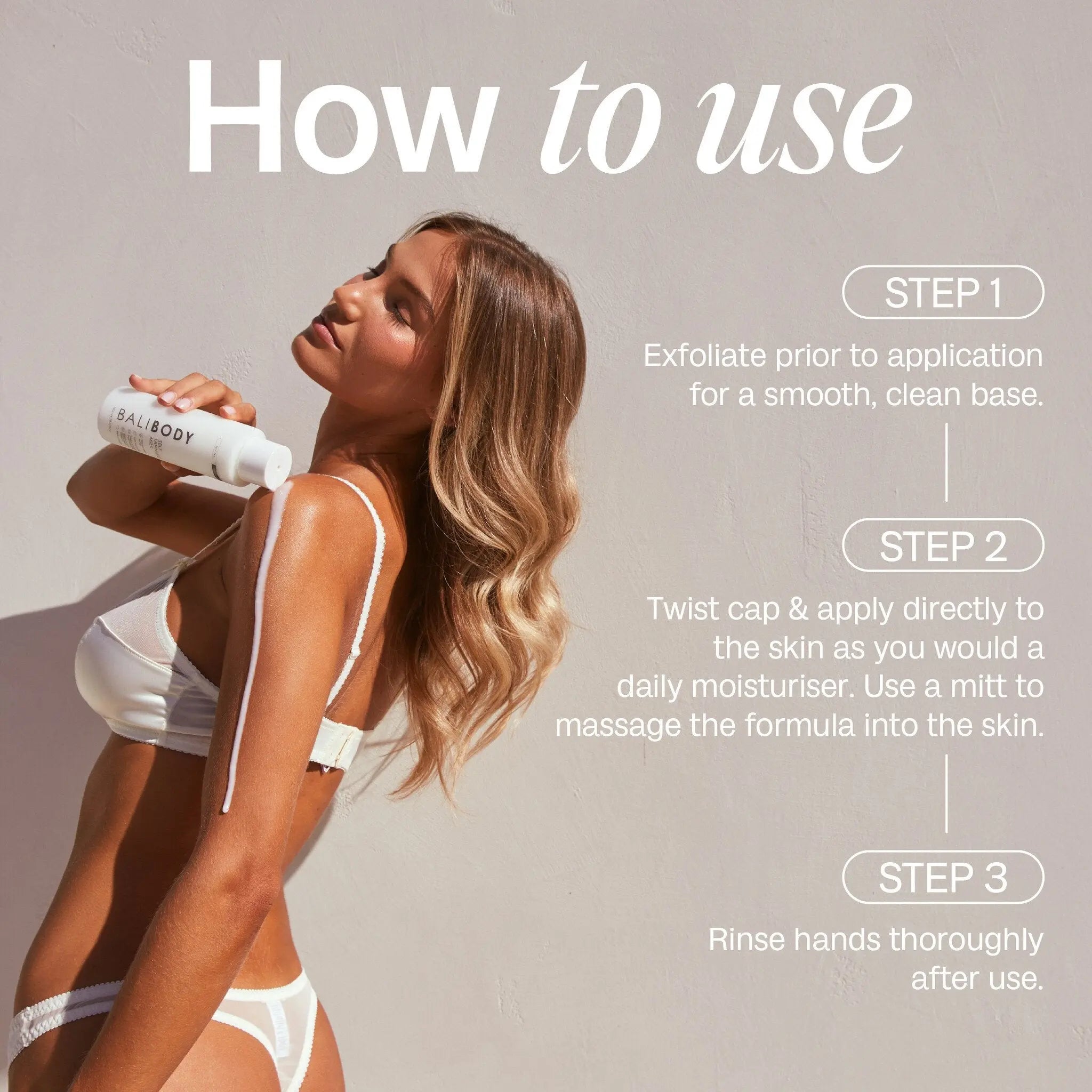 Self Tanning Milk