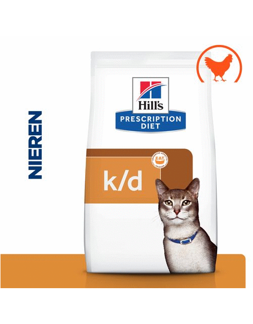 Hill's Prescription Diet K\/D Kidney Care Zak Kip - Kattenvoer