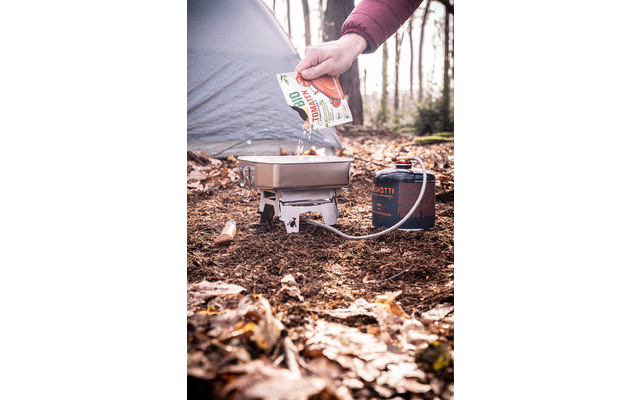 Skotti Tischgrill Mini für Holz / Gas / Holzkohle