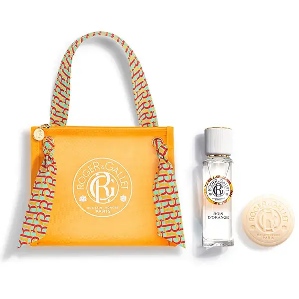 Conjunto Presente Roger & Gallet: Bois d'Orange Eau de Parfum 30ml e Sabonete 50g