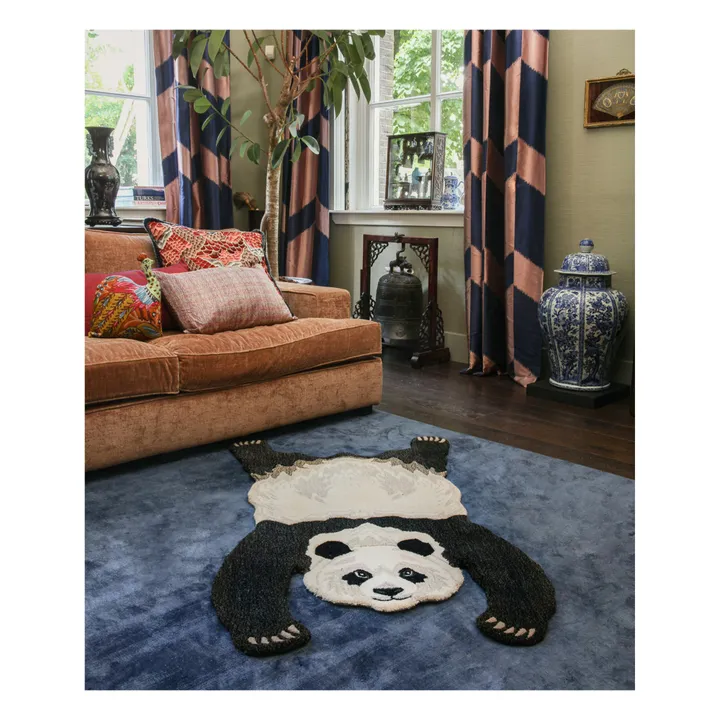 Doing Goods Tapis Panda en laine | Ecru