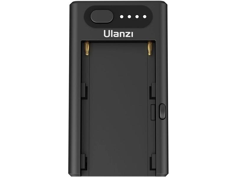 Ulanzi Ladegerät NP-F01 Ulanzi NP-F01 Multifunktionales Akku-Ladegerät/Netzteil für Sony L-Serie, AC, Chemie-Li-Ion, 1 Position, W/O-Ausgang, USB, Quick Charge