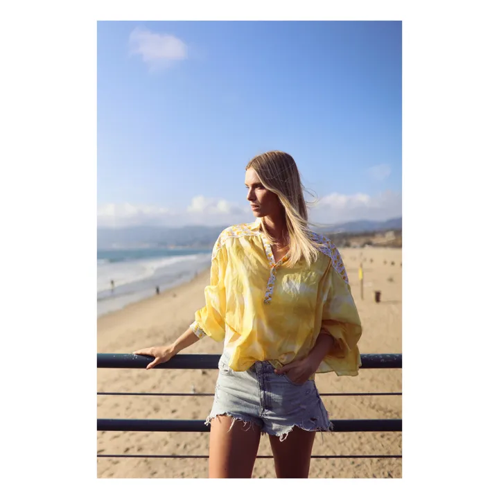 Paolina Blouse Lemon Curd | Jaune