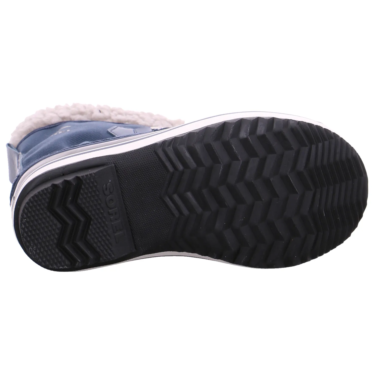 SOREL Kinder-Snowboot Jeansblau Synthetik  Schneestiefel Unisex