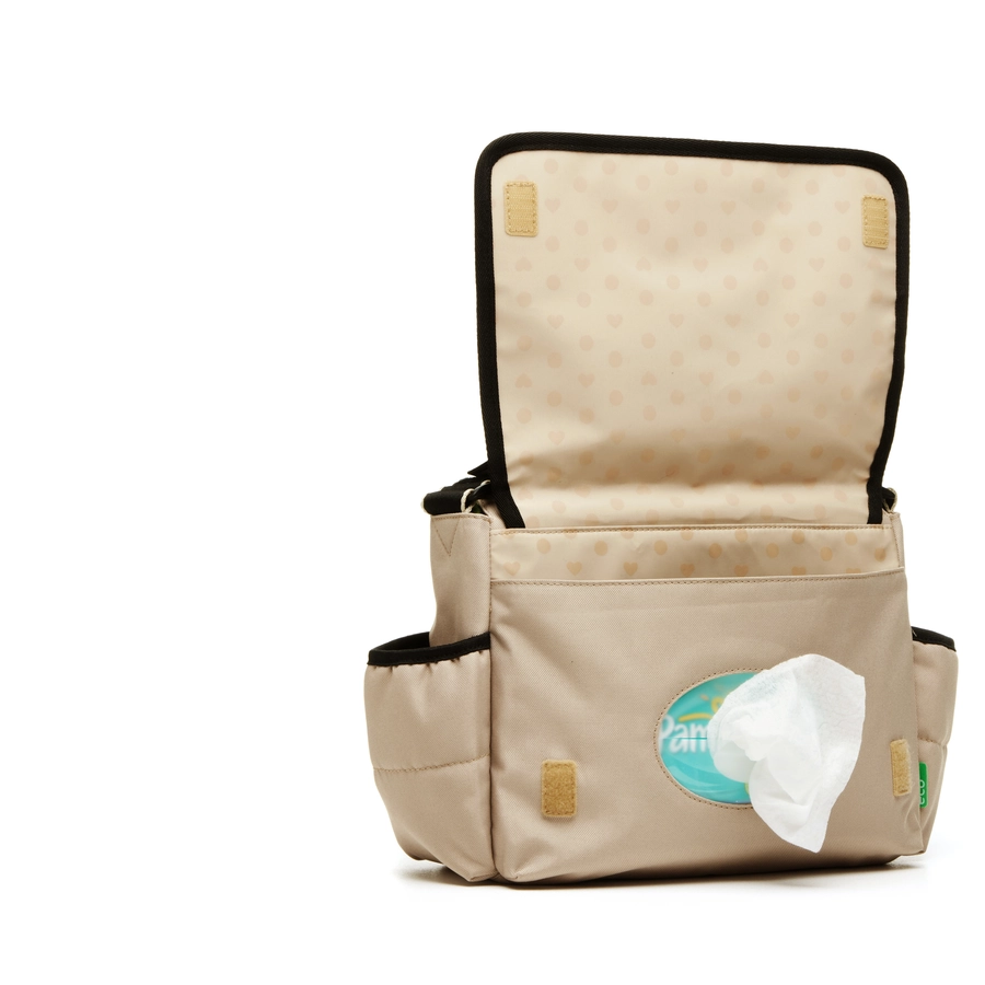 Babymel Kinderwagen Organizer Eco Quilt Fawn