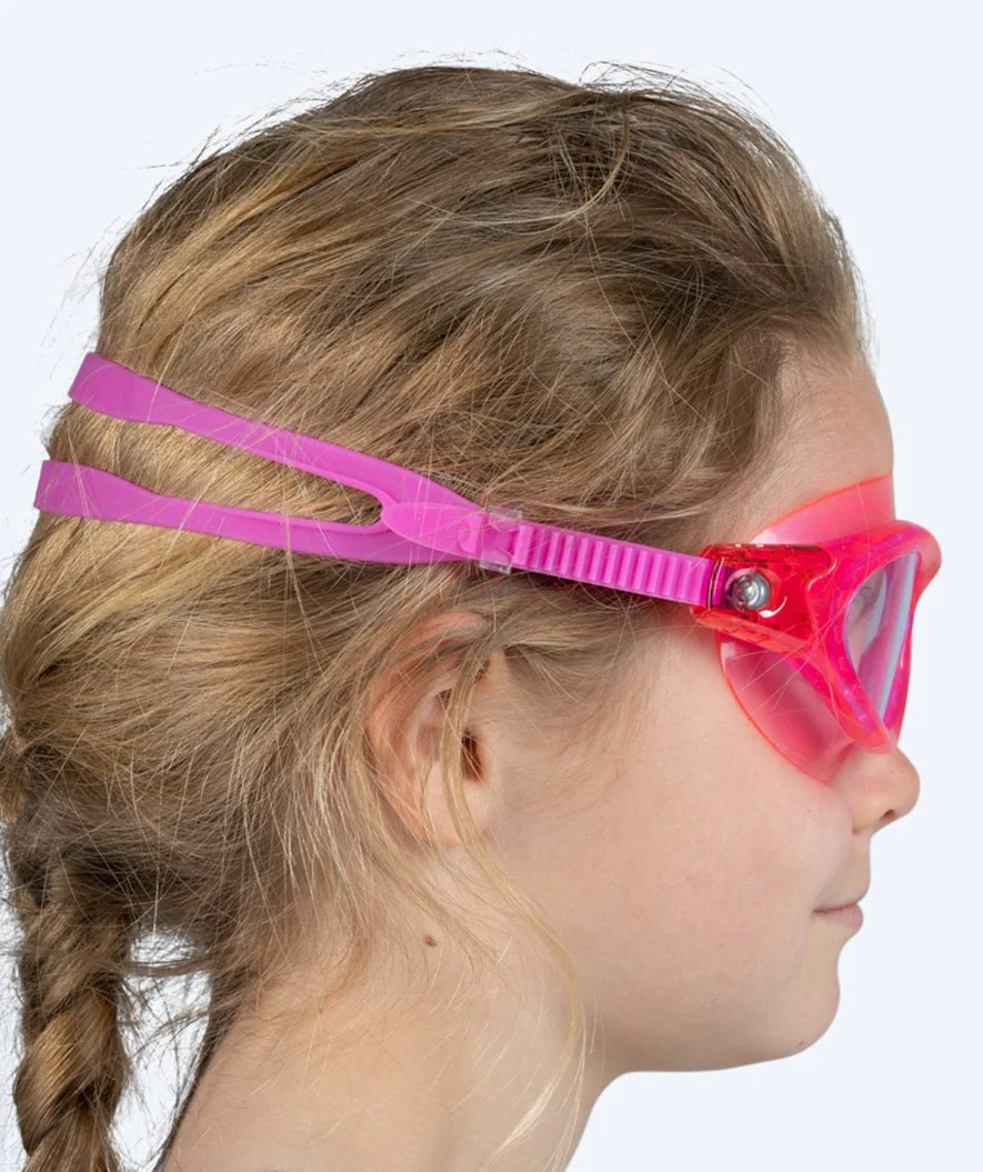 Watery svømmebriller til børn - Mantis 2.0 - Atlantic Pink/klar