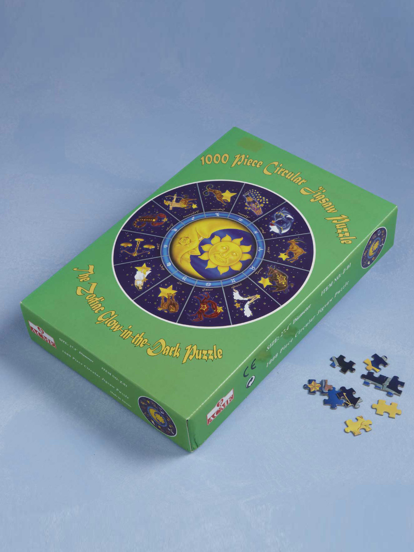 Puzzle rond signes du zodiaque