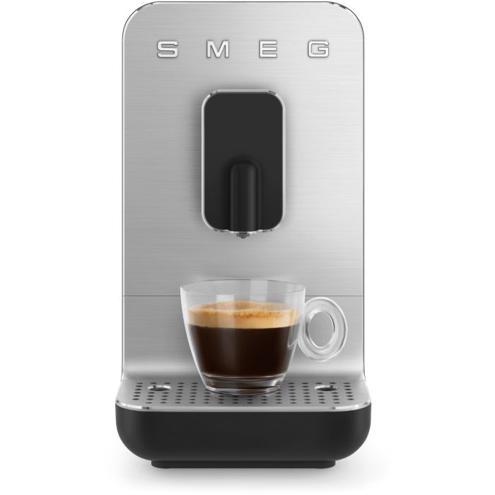 SMEG Kaffeevollautomat 50's Retro Style BCC01BLMEU Matt Schwarz