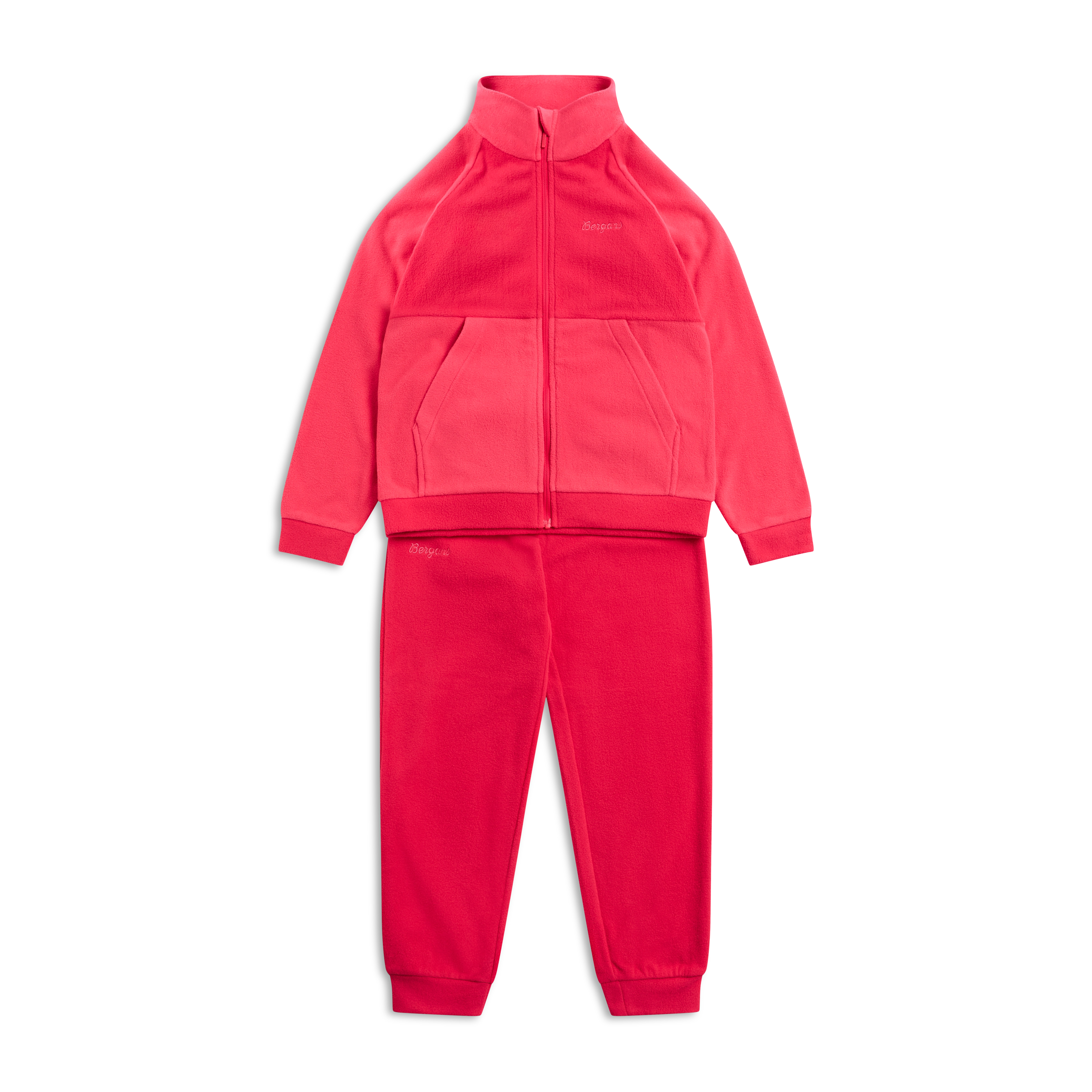 Lilletind Fleece Set Kids Light Alpine Rose / Alpine Rose