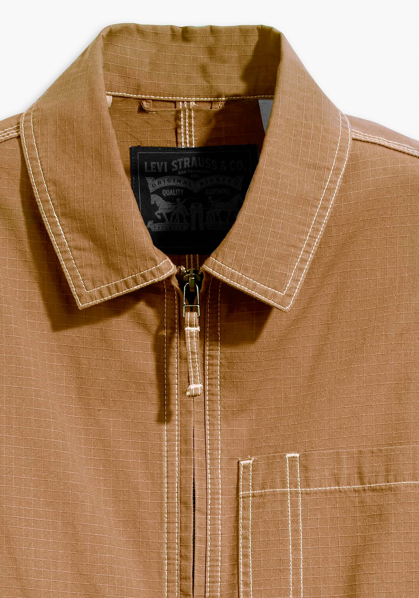 Levi's® Kurzjacke »HUBER UTILITY JACKET TANS«