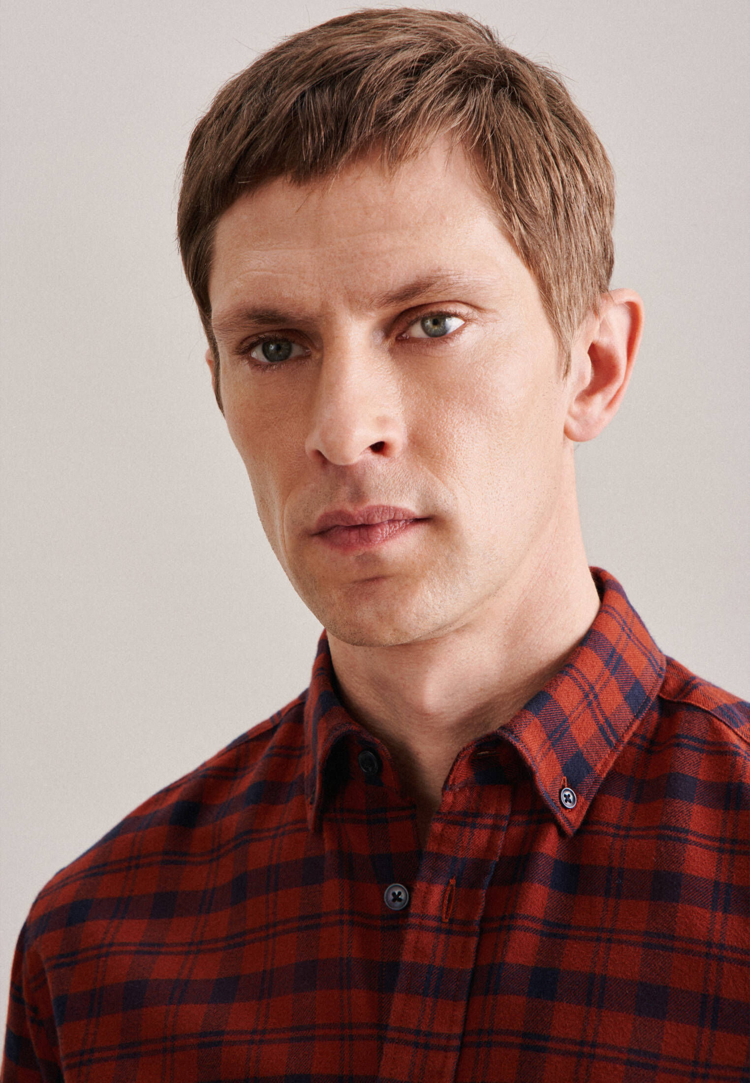 Seidensticker| Herren Casual Hemd Schwarze Rose