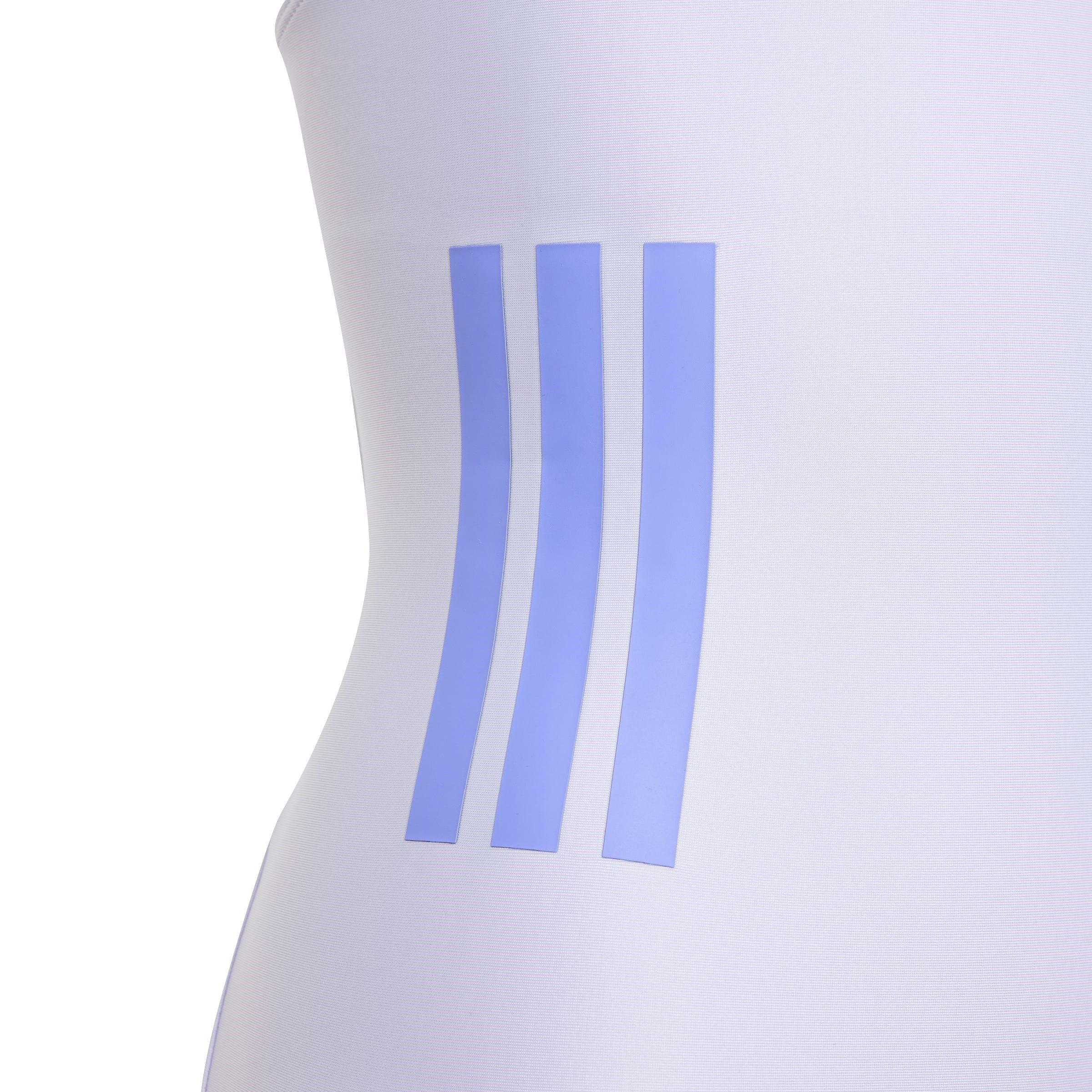 adidas Three Stripe Swimsuit Junior Girls