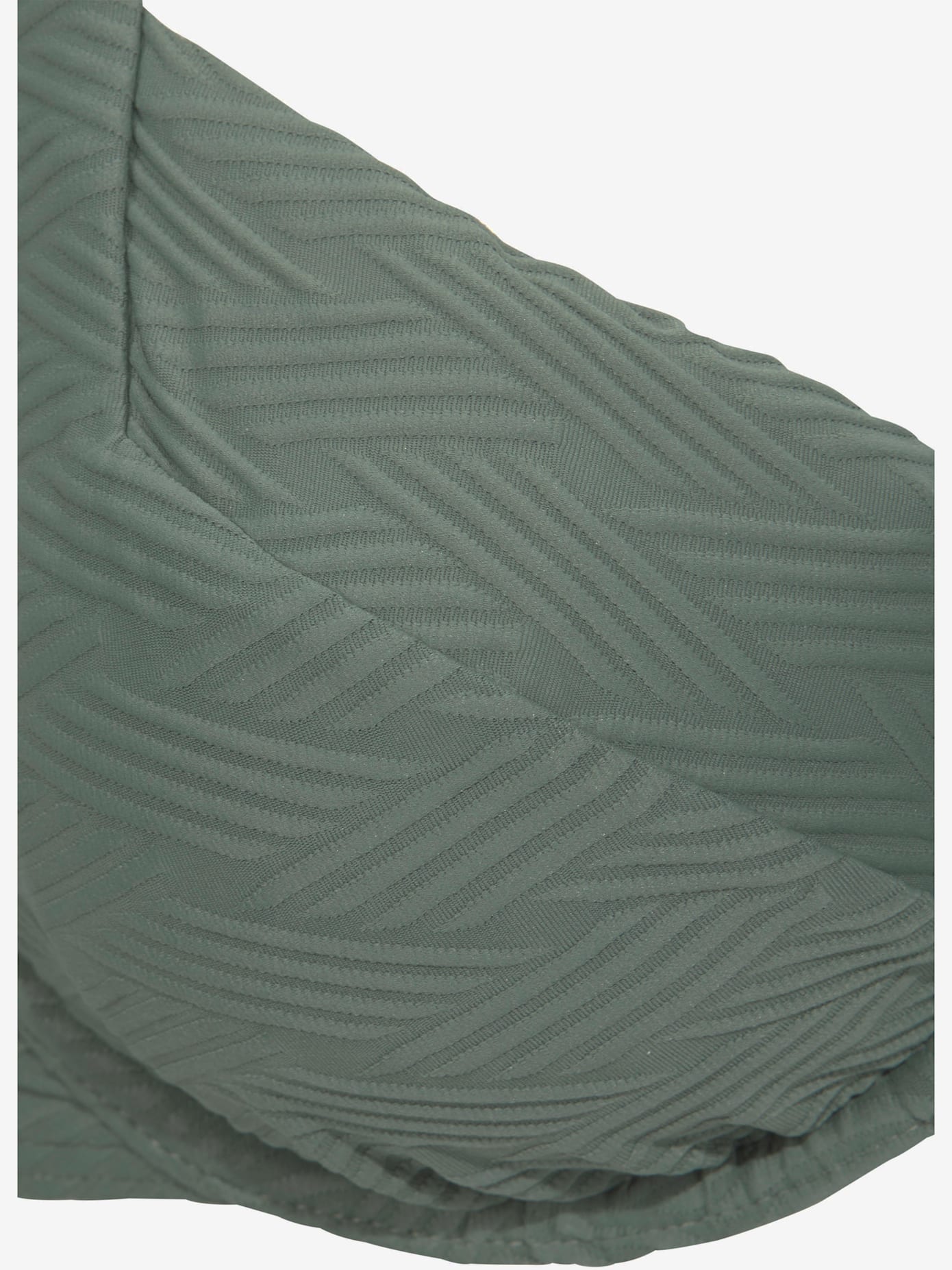 Haut de maillot de bain à armatures matière structurée aux couleurs tendances