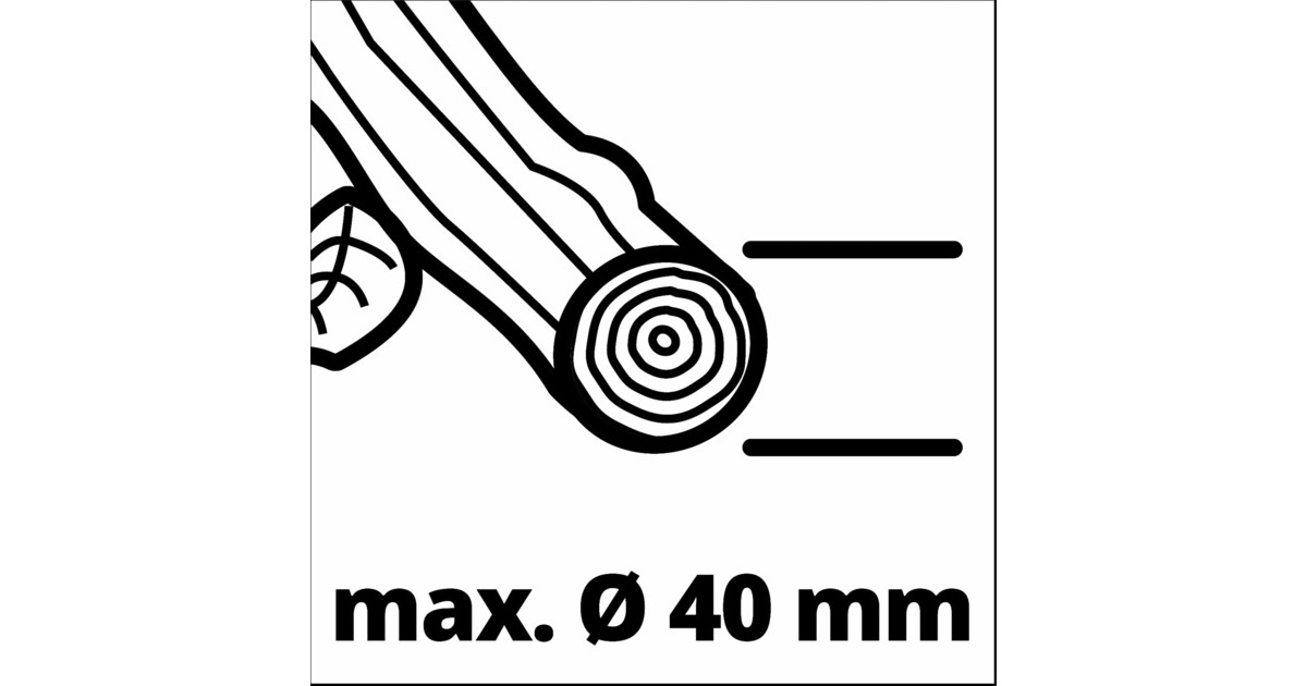 EINHELLElektrische Meshakselaar GC-KS 2540 CB  (Rood/zwart)