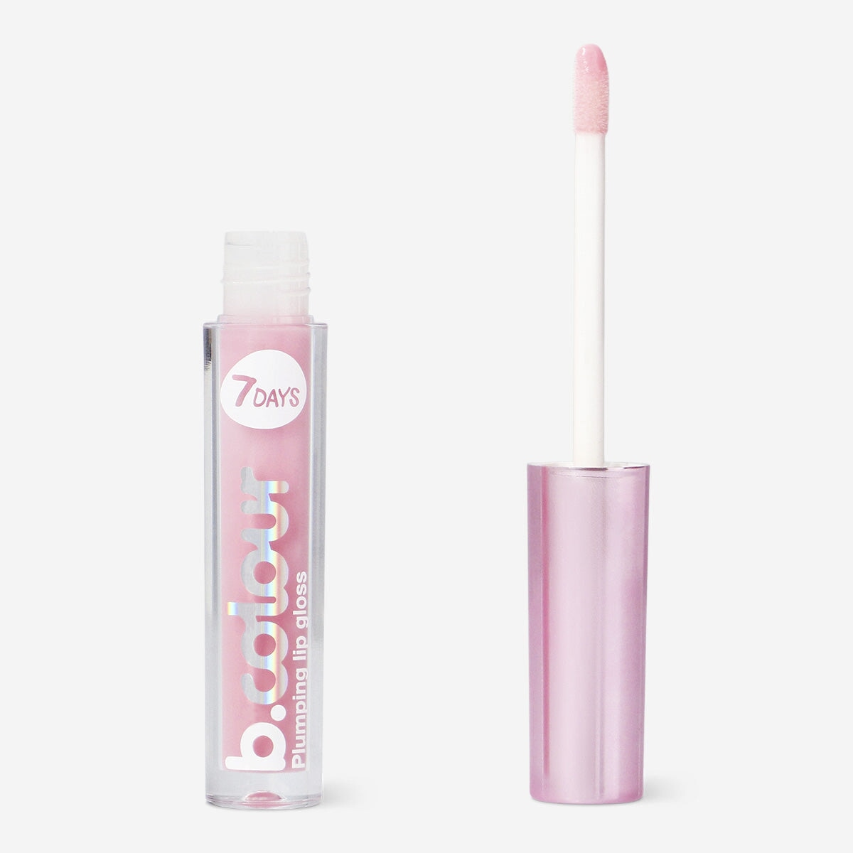 Plumpende lipgloss fra 7DAYS B.COLOUR - 02 Soft pink