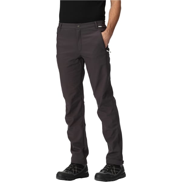 Pantalon randonnée REGATTA GEO SOFTSHELL TRS II ASH