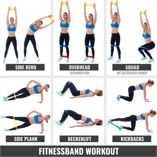 Banda De Fitness Varias Medidas Gorilla Sports