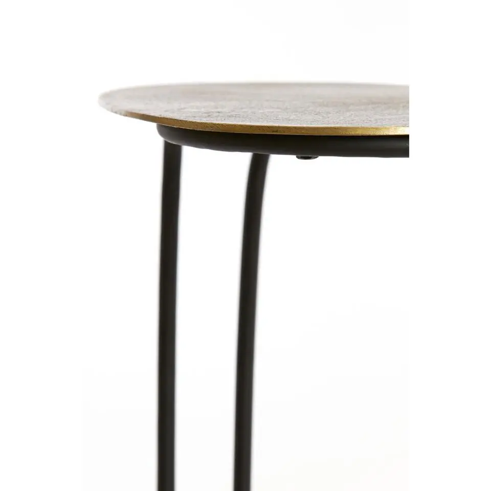 Bijzettafel Marsh - Antiek Brons - 43x27x53cm