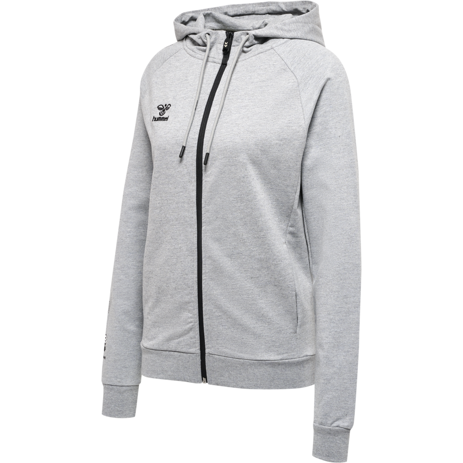 hmlMOVE GRID COTTON ZIP HOODIE WOMA