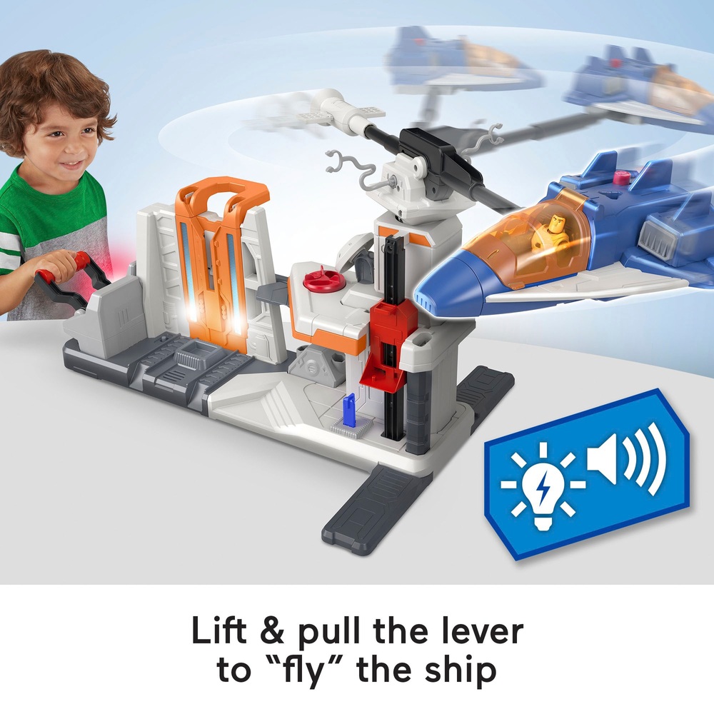 Pixar Lightyear Imaginext Lift and Launch Star Command Spielset