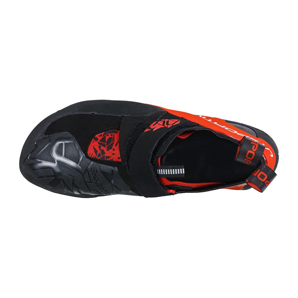 La Sportiva SKWAMA - Chaussons escalade Homme black/poppy