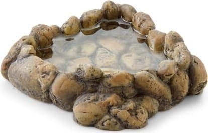 Exo Terra Hjørnevannskål, M, 12,5 x 13 x 4 cm