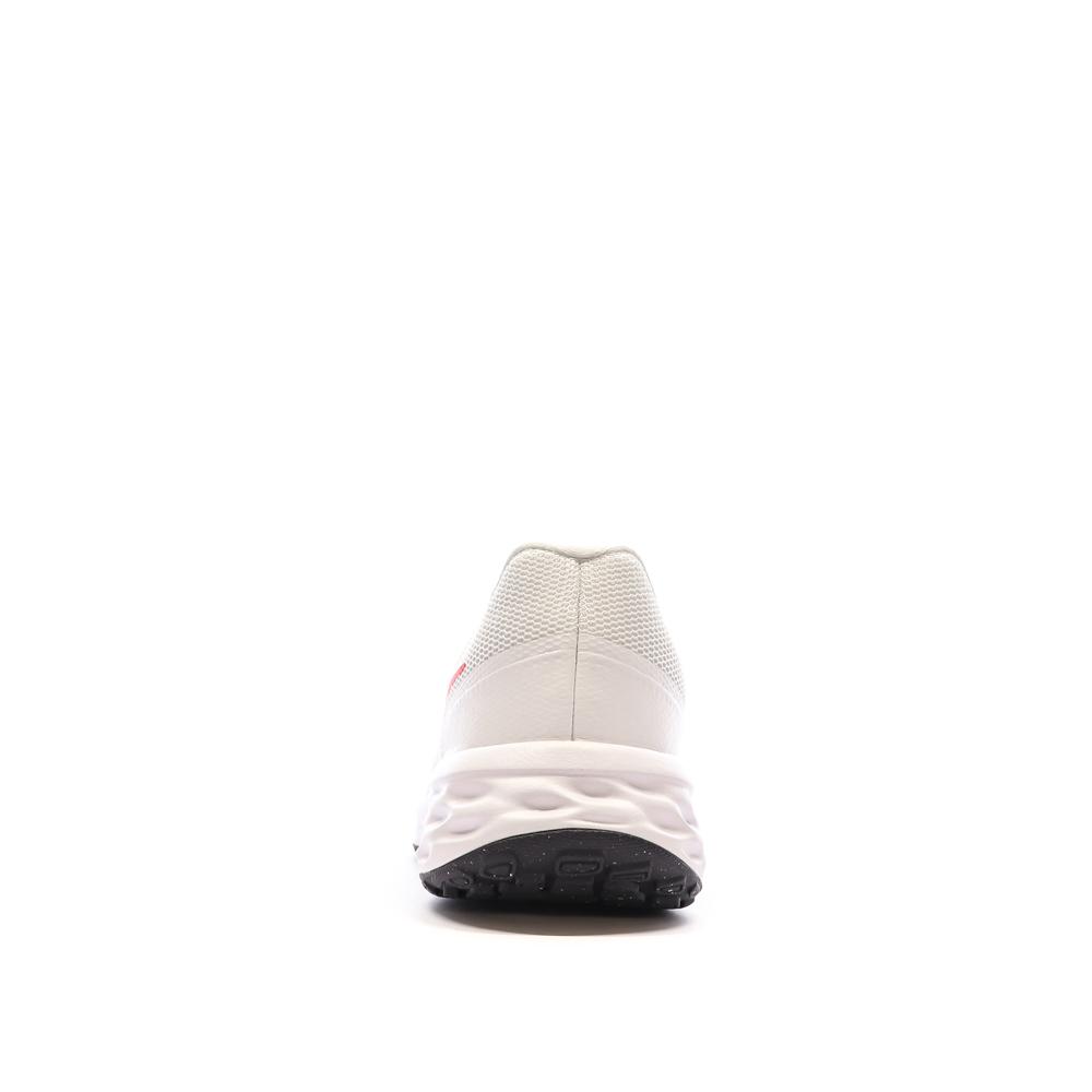 Nike Chaussures de Running Blanches/Oranges Femme Nike Revolution 6