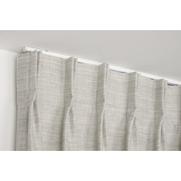 Complete set gordijnrail Subtile wit 250cm
