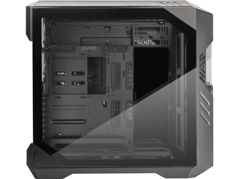 Cooler Master PC-Gehäuse HAF 700 EVO Schwarz Vielseitig einsetzbarer Big-Tower mit Sichtfenster