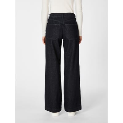 Damenjeans mit Wollanteil, Denimblau