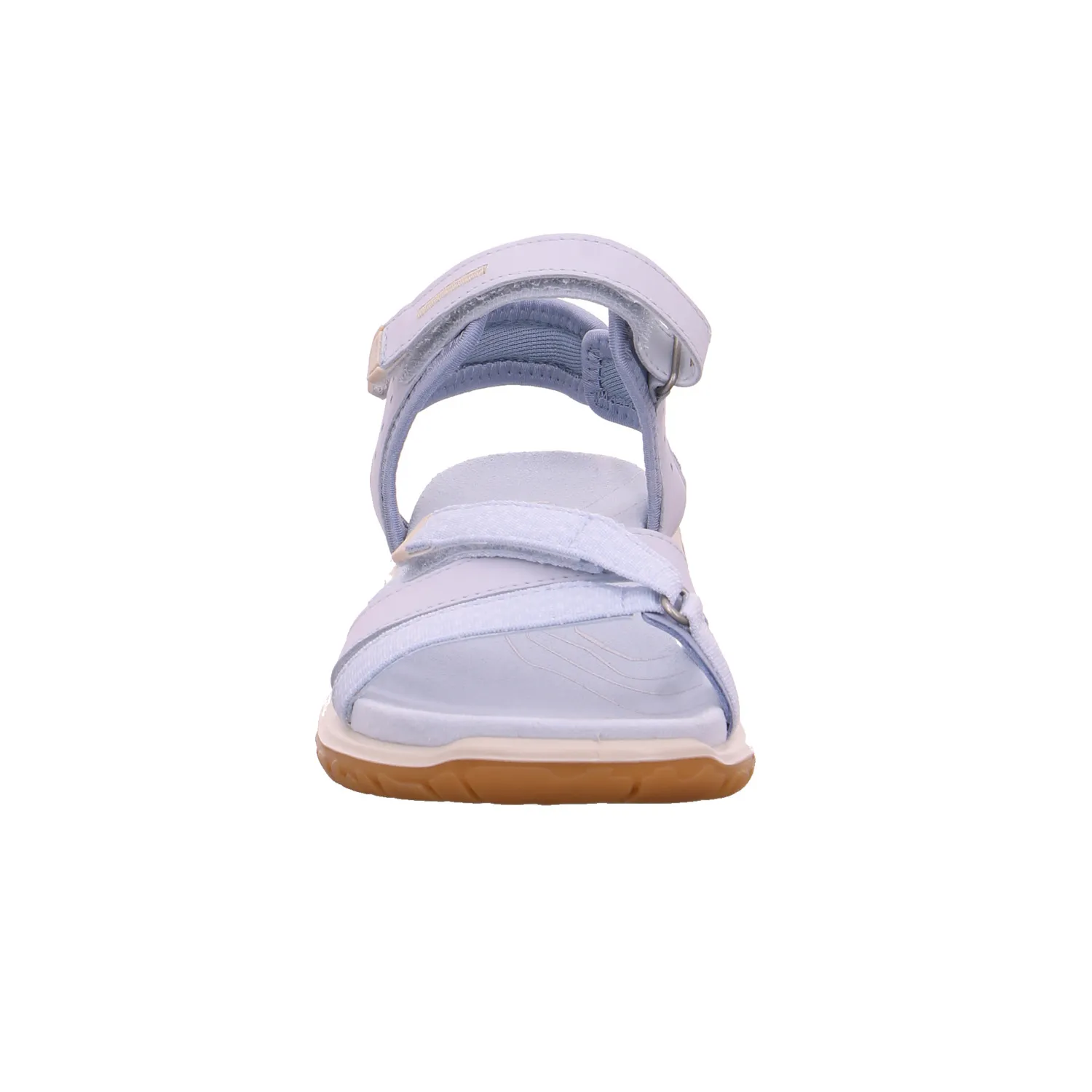 ECCO Trekking-Sandalette Hellblau Leder