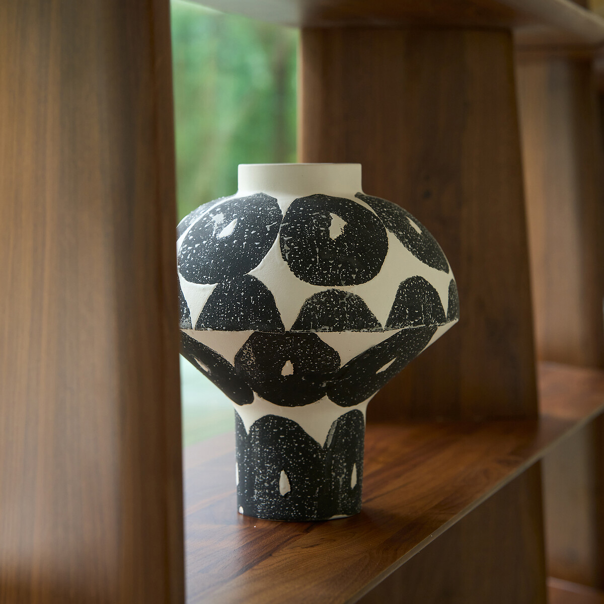 AM.PM<br>Vaso em cerâmica fosca salpicada, estilo bretão