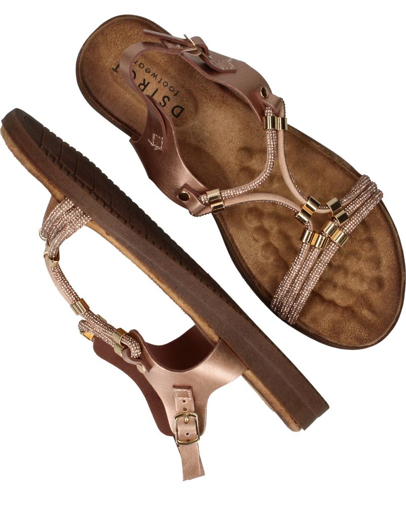DSTRCT Sandalen Roze Dames