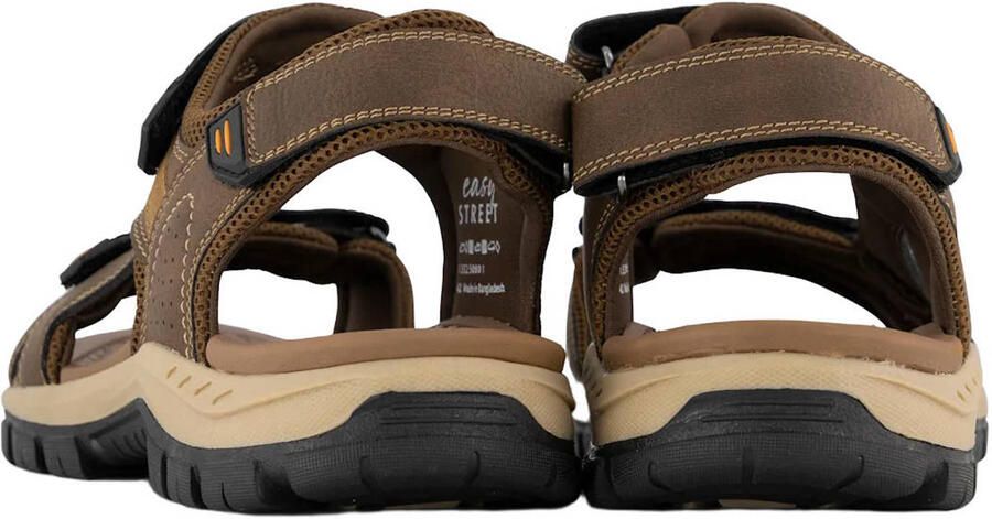 Easy Street imitatieleren sandalen bruin