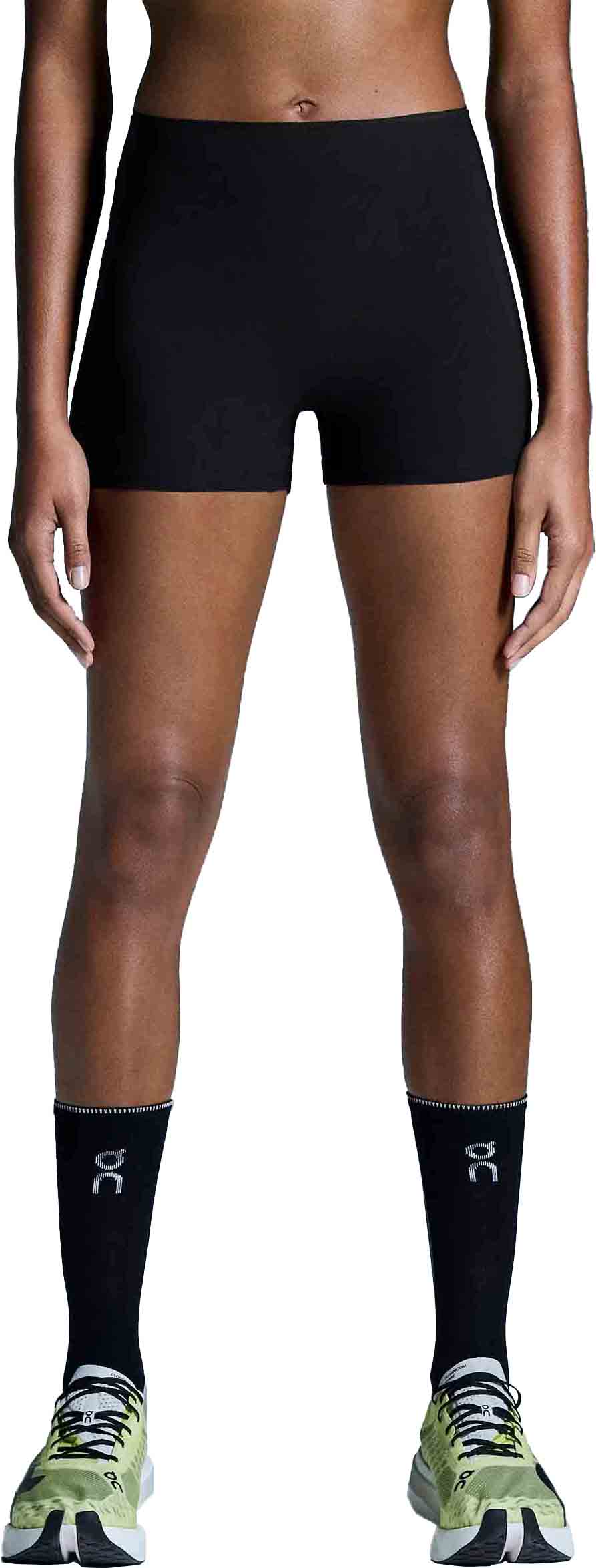 Race Tights Short Dame Black