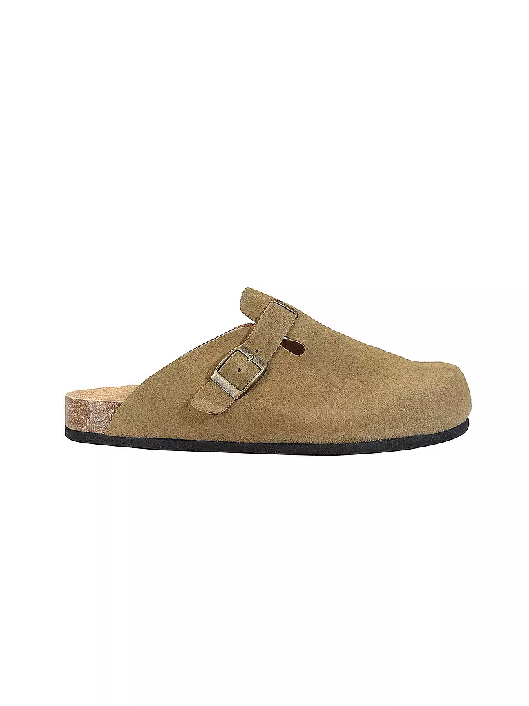 NATURAL WORLD Pantolette HERA camel